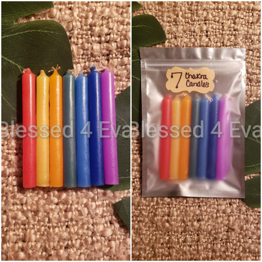 7 Chakra BLESSING Candles